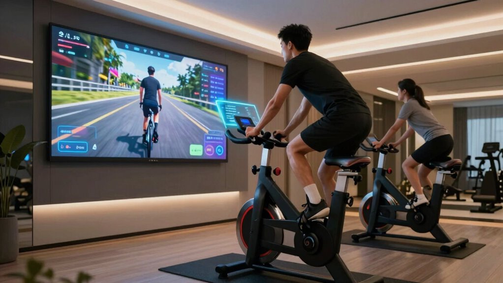 engaging virtual cycling experiences
