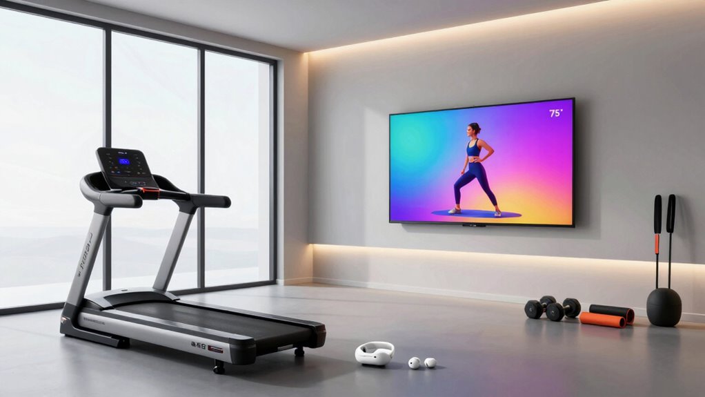 high tech home fitness transformation