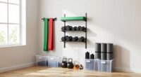 maximizing home gym space