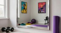 mirror design enhances workout appeal