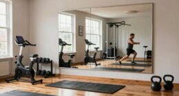 mirrors enhance workout experience