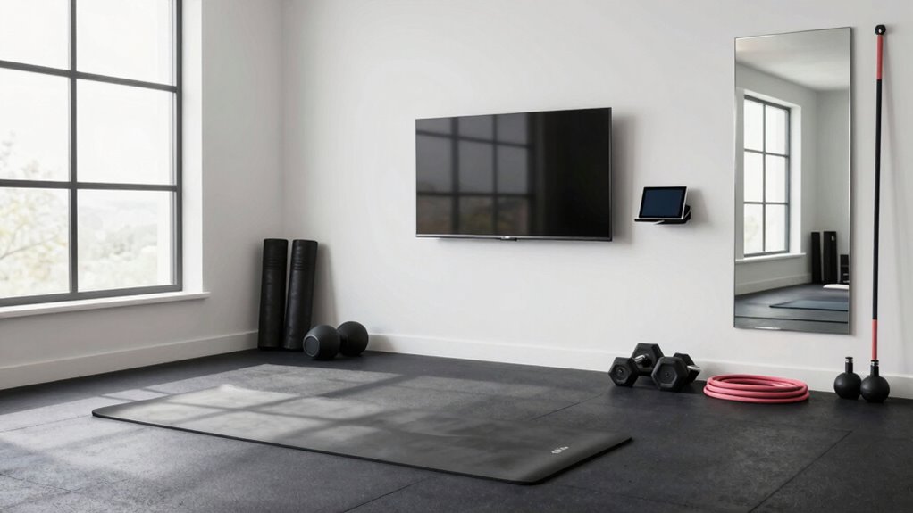 optimal workout space environment