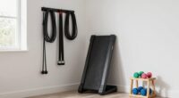 organizing affordable fitness equipment