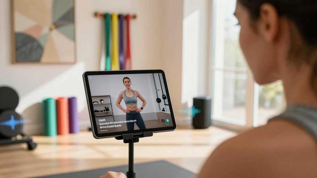 personalized interactive workout experience