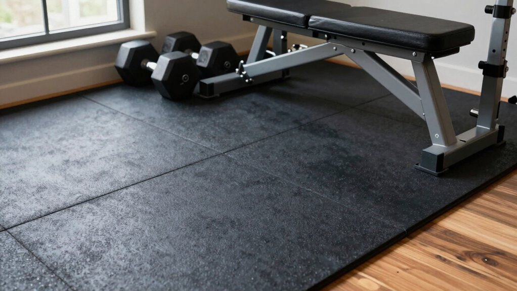 protects floors during workouts