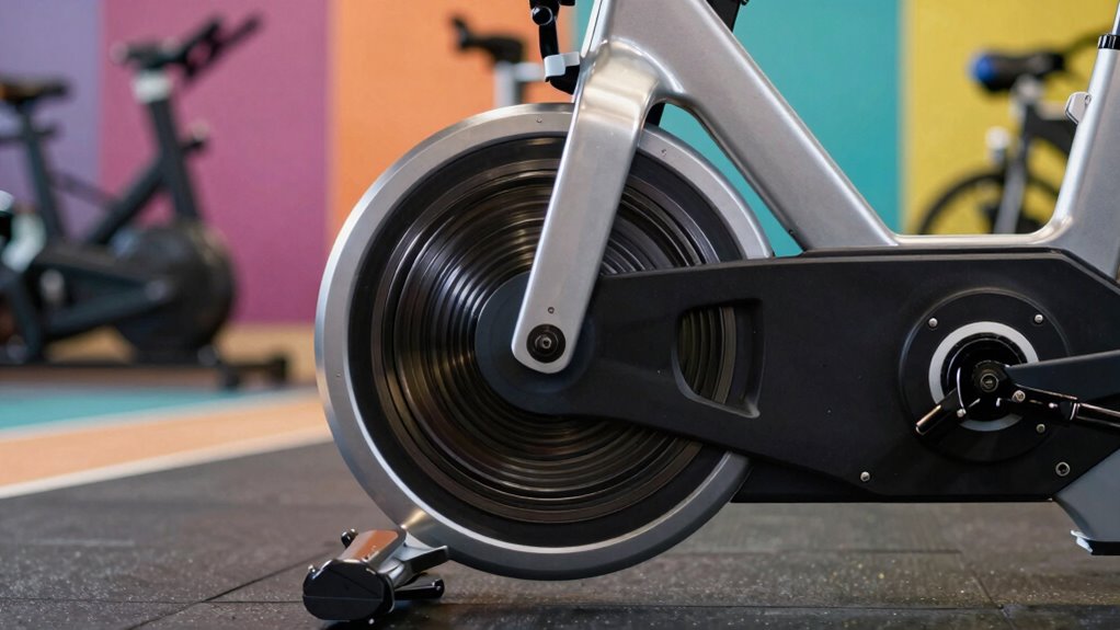 quiet adjustable indoor cycling