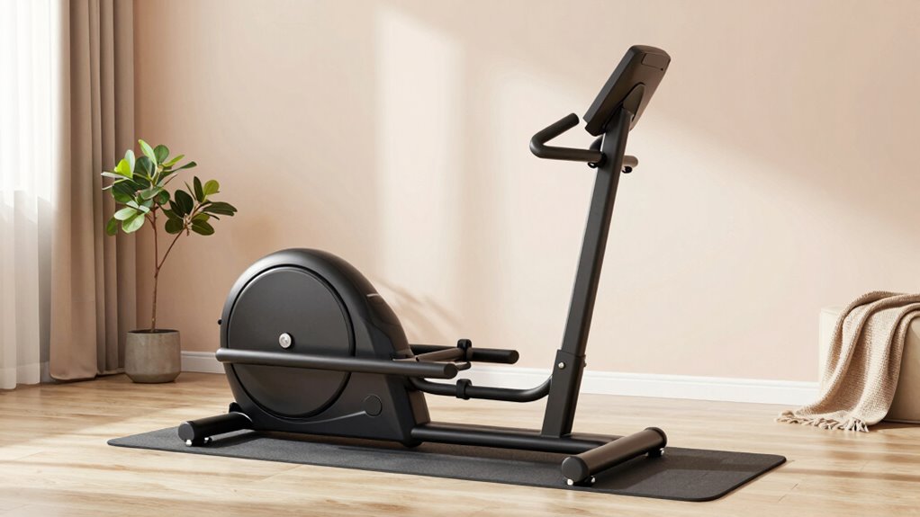 quiet space saving exercise equipment