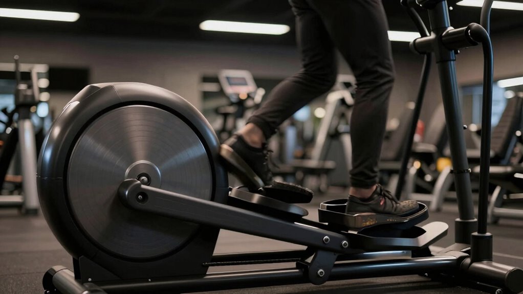 rear drive elliptical mechanics
