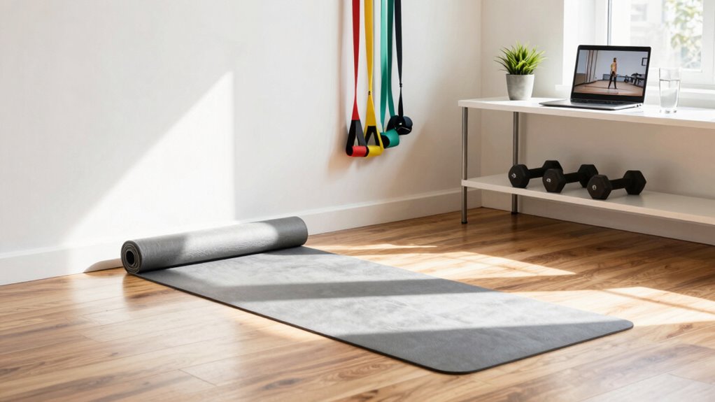 schedule focused home workouts
