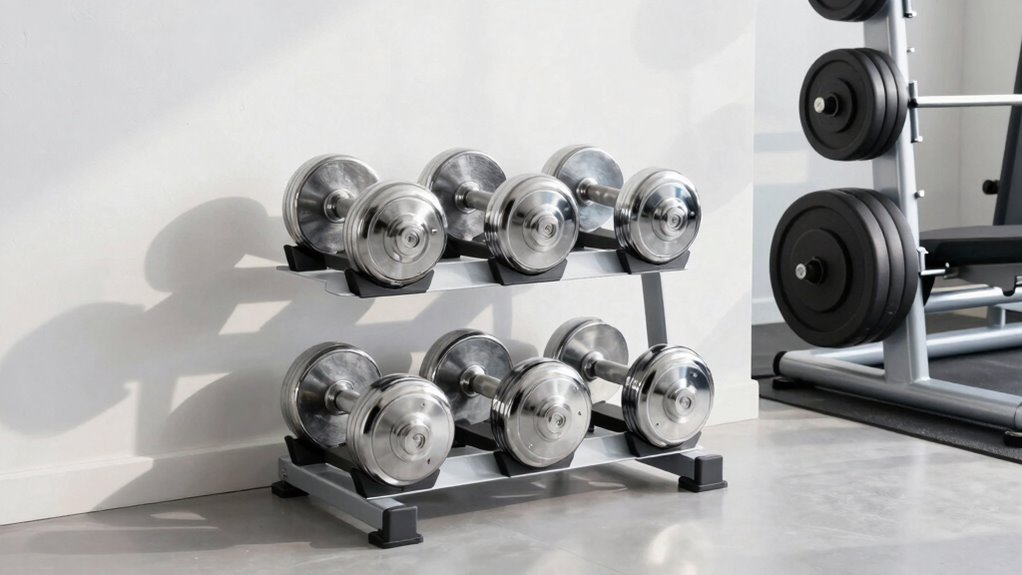 space saving versatile workout equipment