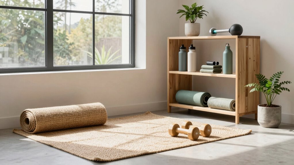 sustainable home fitness practices