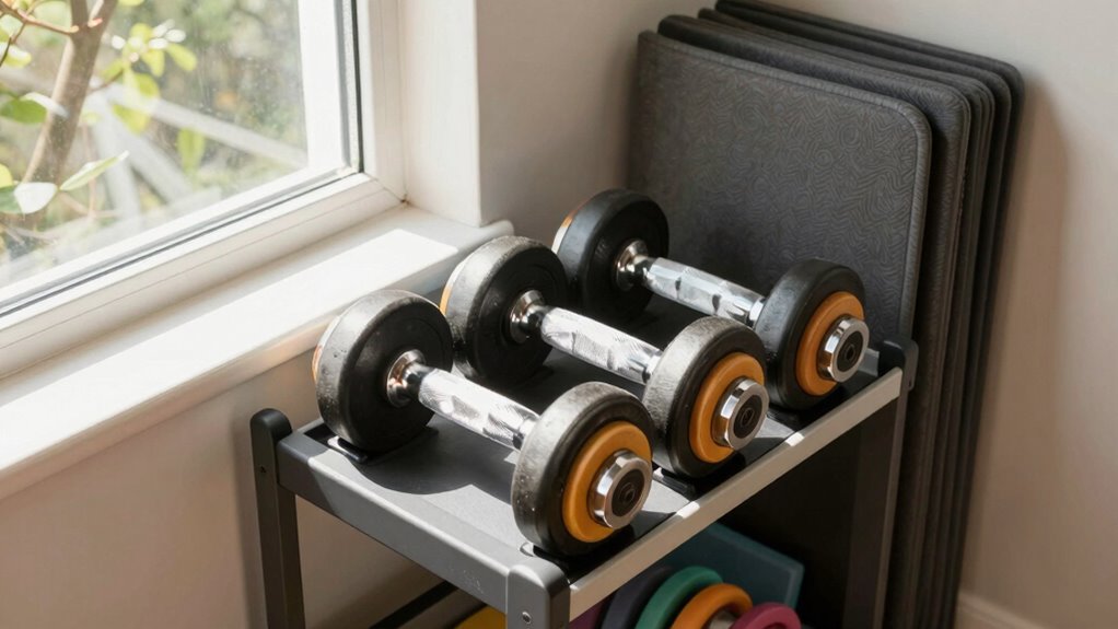 versatile space saving weights