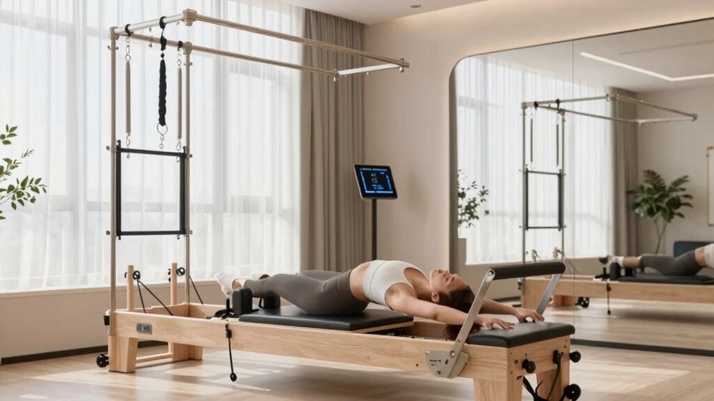 virtual pilates machine feedback