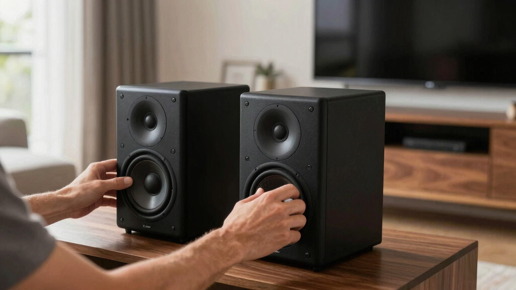 Jamo S 803 5" 2-Way Bookshelf Speakers (Pair) $99 + Free S&H