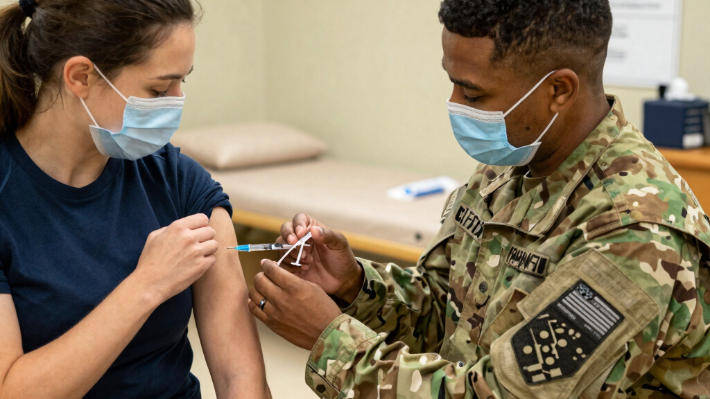 Pentagon restores mandatory flu shots for all recruits as boot camp outbreak sickens nearly 300