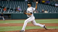 Kyle Freeland against the Giants
