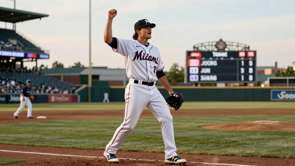 Marlins cap historic 20-win June with drubbing in Denver