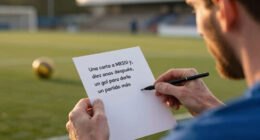 Messi Receives Special Letter and Goal for Final Match