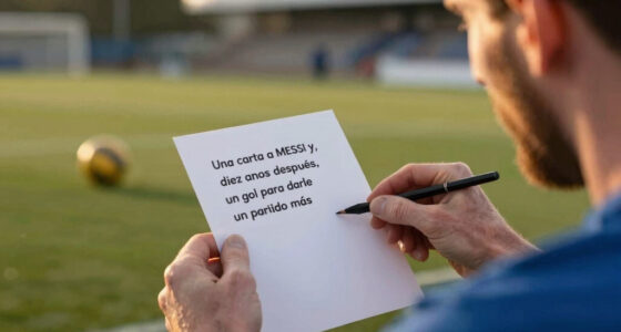 Messi Receives Special Letter and Goal for Final Match