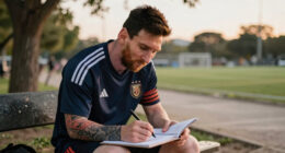 Messi Receives Special Letter and Goal for Final Match