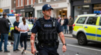 Police officer injured, arrests made amid London disorder after France beat Morocco