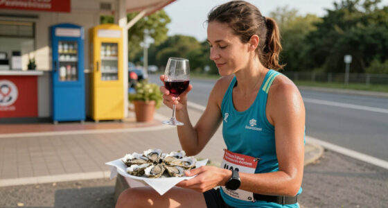 At This French Marathon, Runners Make Pit Stops For Wine And Oysters