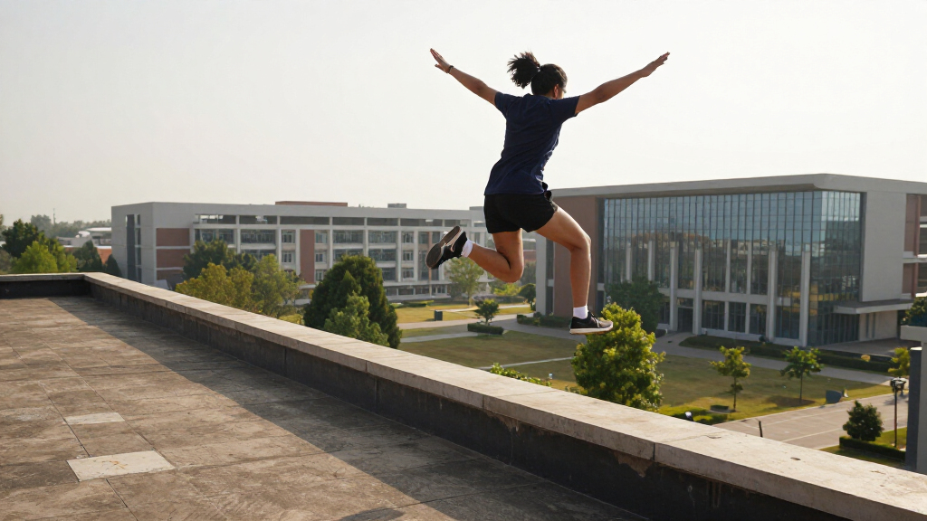 Second Student Leaps Off College Building In Two Days - The Times Of India