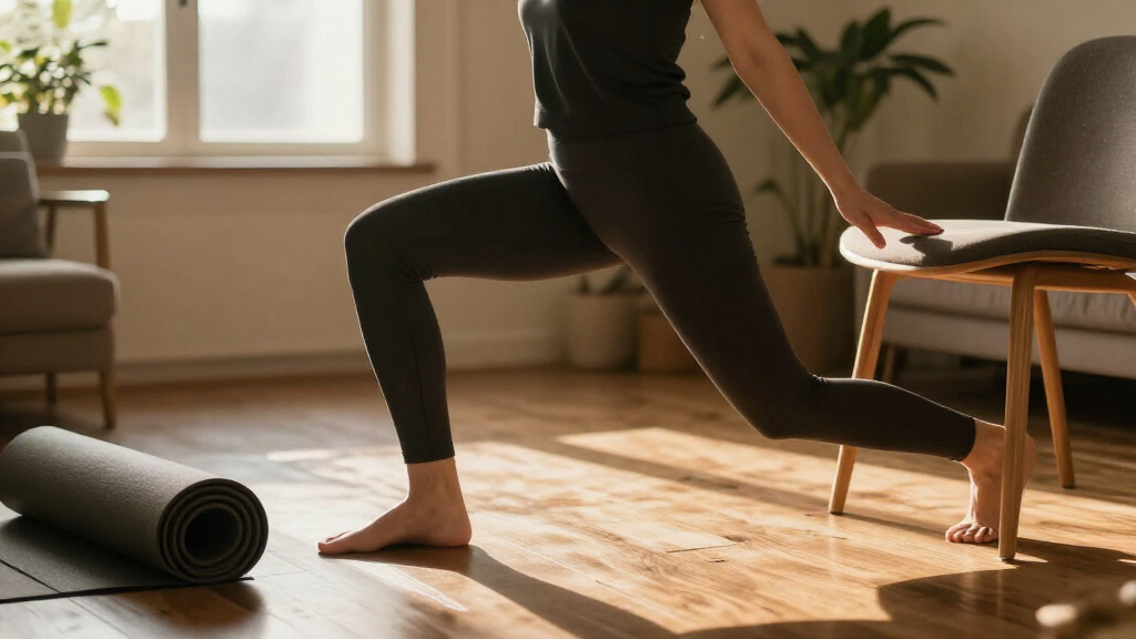 Build A Stronger Lower Body At Home With This 15-Minute Equipment-free Leg Workout