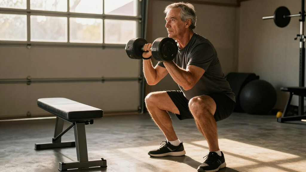 My 73-Year-old Dad Uses This Three-move Dumbbell Routine To Build Functional, Full-body Strength