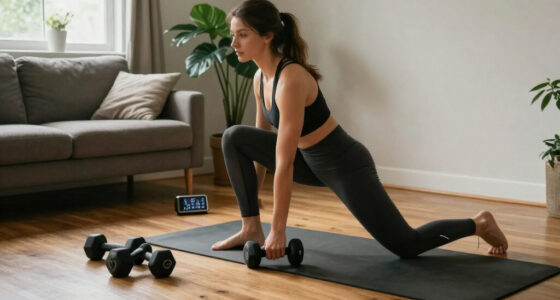 The Two Simple Tricks A Trainer Uses To Ensure Her Home Dumbbell Workouts Stay Effective